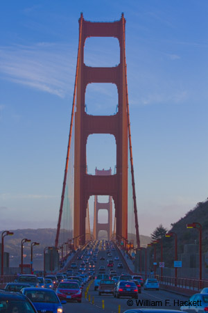 Golden Gate Bridge, looking south